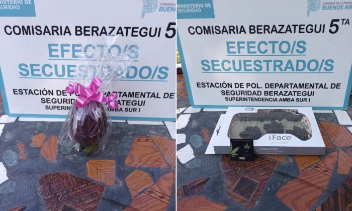 Berazategui – Marihuana en bombones y huevos de pascua